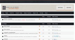 Desktop Screenshot of manjaro-es.org